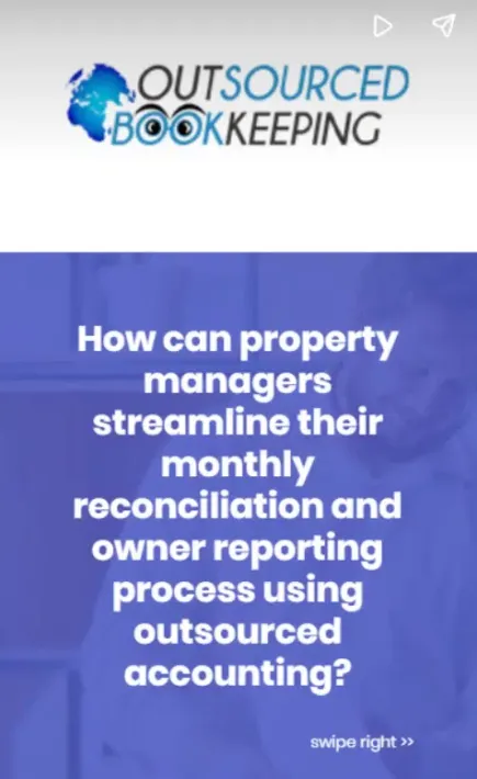 How can property managers streamline their monthly reconciliation and owner reporting process using outsourced accounting