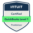 INTUIT Certified QuickBooks Level 1 ProAdvisor