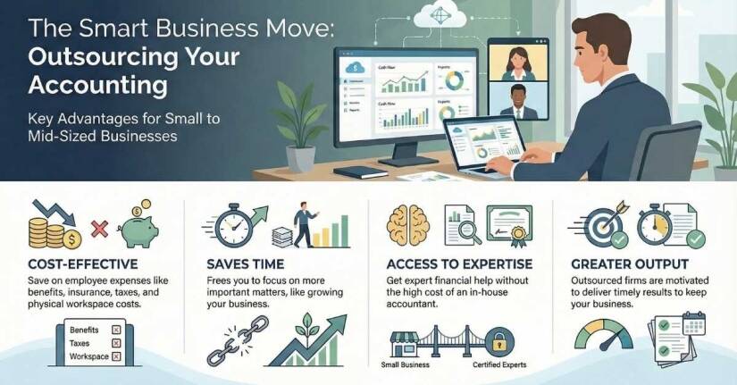 Key Benefits of Outsourcing Accounting Functions for Businesses