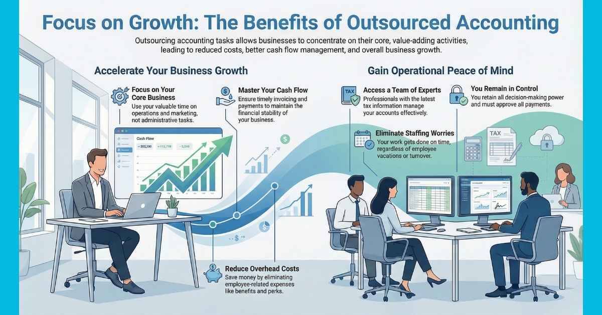 Stay Focused on Growth with Outsources Accounting