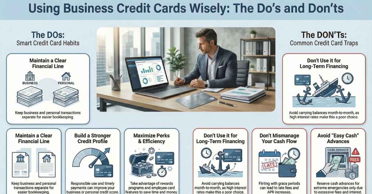 How to use Business Credit Cards wisely