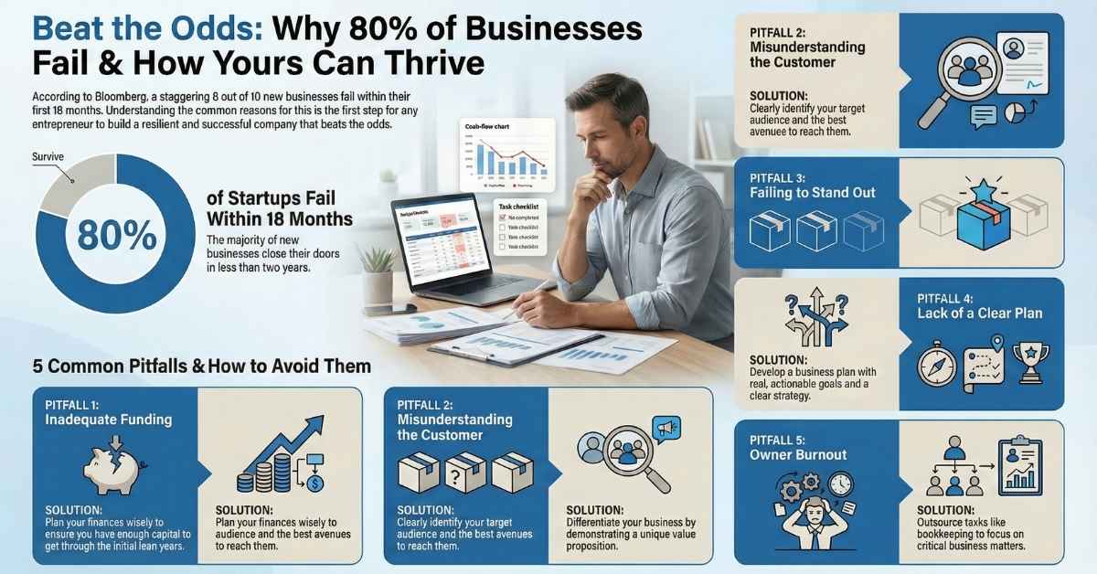 5 Reasons Small Businesses Fail